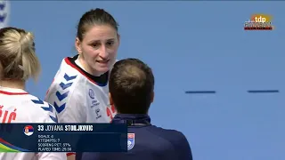 Europeo Femenino Eslovenia-Macedonia 2022 - 1º Fase 2º Partido Grupo B. Serbia vs. Dinamarca